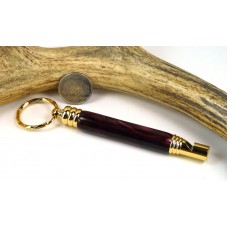 Burgundy Secret Compartment Whistle