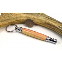 Flame Box Elder Secret Compartment Whistle