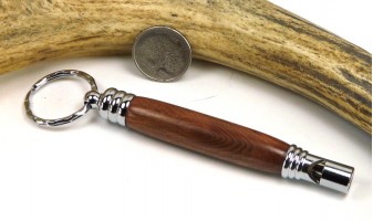 California Redwood Burl Secret Compartment Whistle