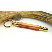 Flame Box Elder Secret Compartment Whistle