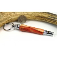 Flame Box Elder Secret Compartment Whistle