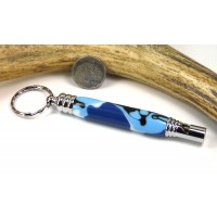 Ocean Camo Secret Compartment Whistle