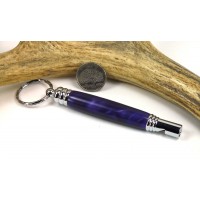 Deep Purple Secret Compartment Whistle