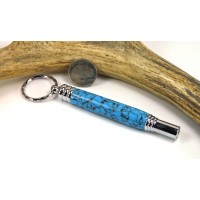 Southwestern Blue Secret Compartment Whistle