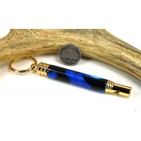 Blue Marble Secret Compartment Whistle