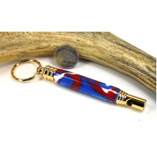 4th of July Camo Secret Compartment Whistle