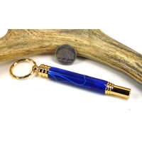 Cobalt Swirl Secret Compartment Whistle