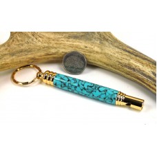 Southwestern Green Secret Compartment Whistle