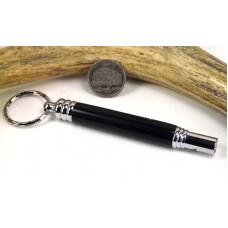 Pure Black Secret Compartment Whistle