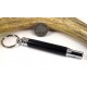 Pure Black Secret Compartment Whistle