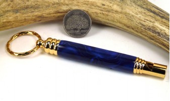 Pearl Blue Secret Compartment Whistle