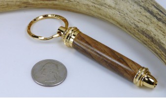 Tigerwood Burl Toolkit Key Chain