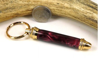 Burgundy Toolkit Key Chain