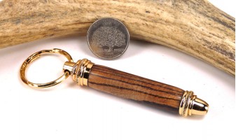 Zebrawood Toolkit Key Chain