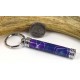 Blue Purple Swirl Toothpick Holder