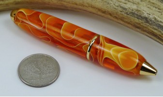 Citrine Water Mini Bullet Pen