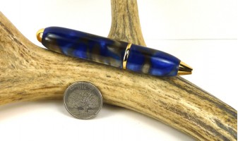 Kings Blue Mini Bullet Pen