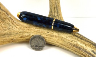 Blue Chip Stock Mini Bullet Pen