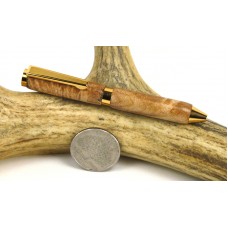 Maple Burl Credit Card Pen