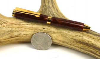 Bronze Fleck Credit Card Pen