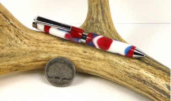 4th of July Camo Credit Card Pen