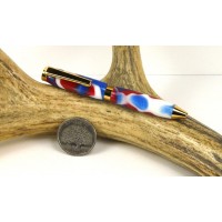 4th of July Camo Credit Card Pen