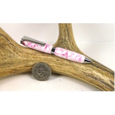 Pink Pebble Credit Card Pen