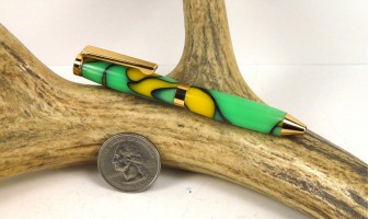 Lemon Lime Credit Card Pen