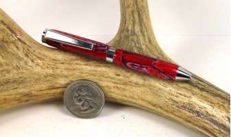 Lava Flows Credit Card Pen