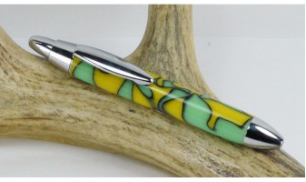 Lemon Lime Mini Click Pen