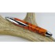 Orange Velvet Mini Click Pen
