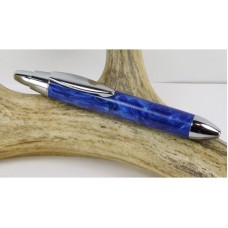 Pearl Blue Mini Click Pen