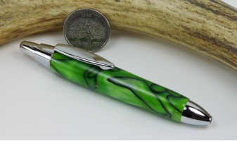 Nuclear Lime Mini Click Pen