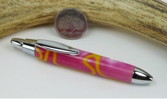 Disco Pink Mini Click Pen