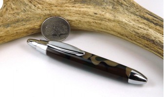 Woodland Camo Mini Click Pen