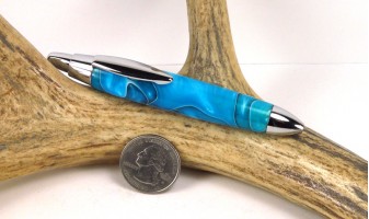 Persian Blue Mini Click Pen