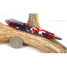 Patriotic Confetti Mini Euro Pen