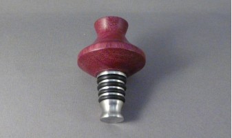 Purpleheart Bottle Stopper