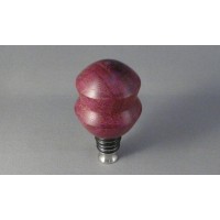 Purpleheart Bottle Stopper