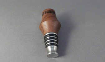 Walnut Bottle Stopper