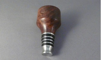 Walnut Bottle Stopper