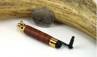 Amboyna Burl Mini Stylus