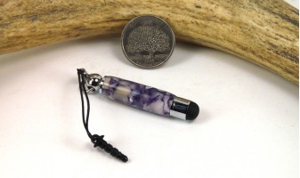 Purple Pebble Mini Stylus