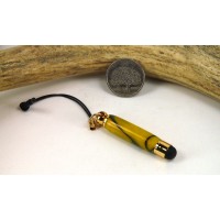 Yellow Black Swirl Mini Stylus