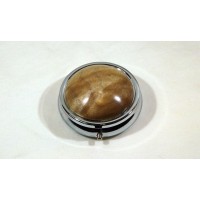 Maple Burl Pill Box