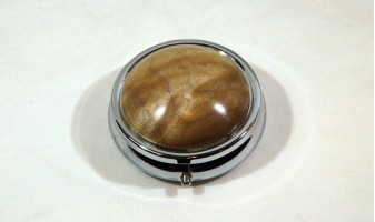 Maple Burl Pill Box