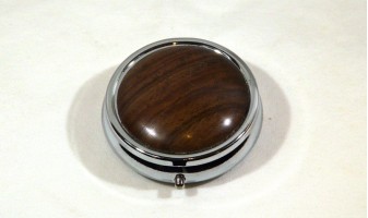 Walnut Pill Box