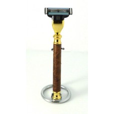 Cherry Burl Razor Handle