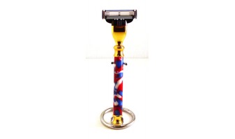 Patriotic Swirl Razor Handle