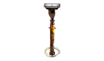 Precious Metal Razor Handle